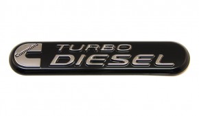 Объемная эмблема Turbo Diesel