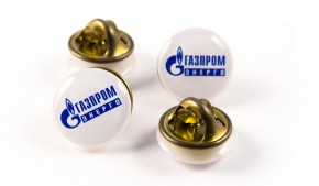 Значок с логотипом Газпром Энерго
